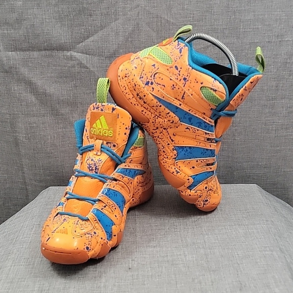 Adidas Kobe Bryant Crazy 8 All-Star Orange Blue Splatter G98386 Men's SZ 6.5